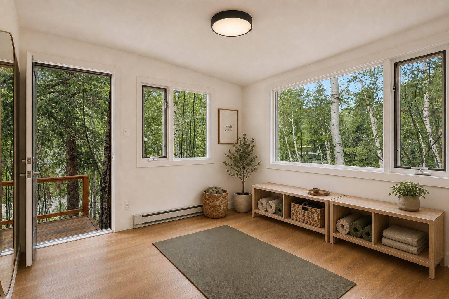 Wellness studio and flex space
